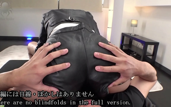 Jav Amateur Leather Girl Gives Mouth-Fucking To Another Leather Girl In Short Pants