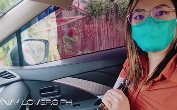 Pinay Babe Gives Into Grabby Grab Driver's Advances!