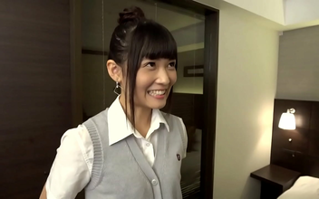 Jav Cutie In School Uniform Gets Nude For A Stranger – See Her Sexy Nakadashi Moves!